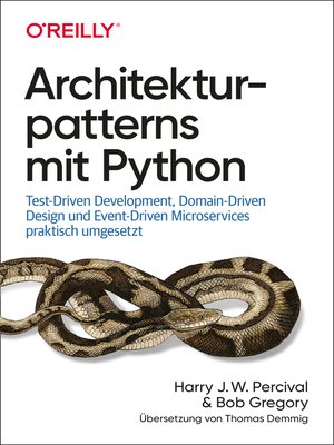 cover image of Architekturpatterns mit Python